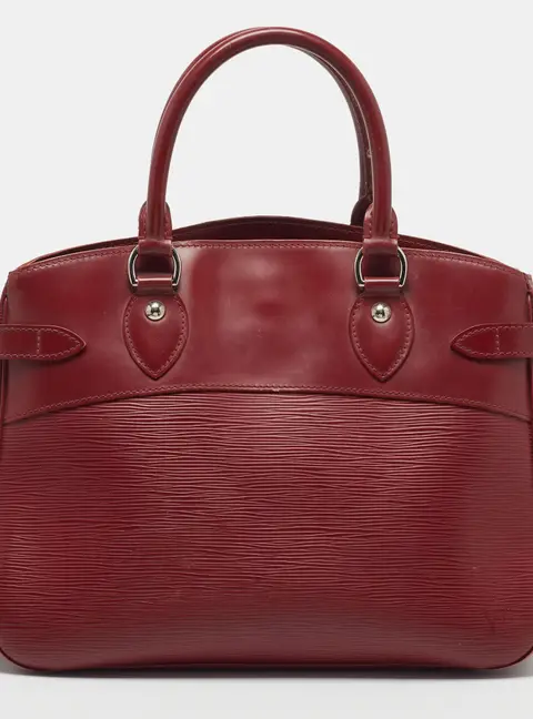 Louis Vuitton Passy PM Rubis Epi Leather Bag
