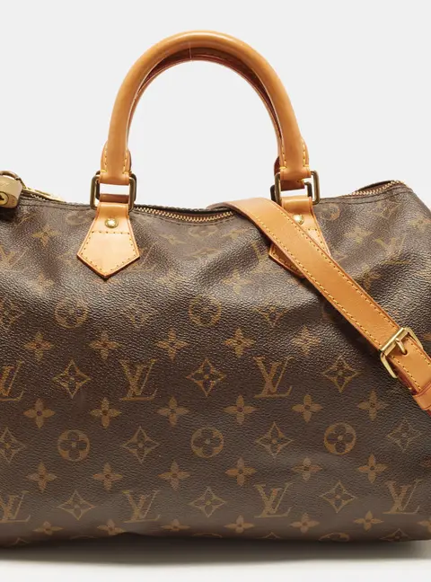 Louis Vuitton Speedy 30 Bandouli&egrave;re Monogram Canvas Bag