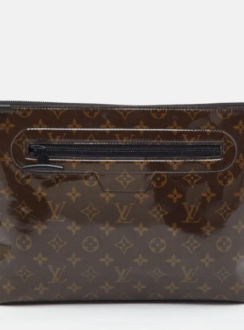 Louis Vuitton Limited Edition Monogram Glaze Cosmo Pochette
