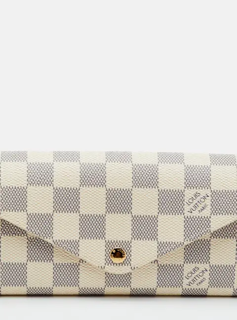 Louis Vuitton Sarah Damier Azur Canvas Wallet