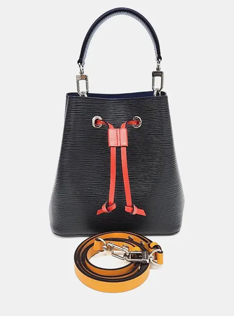 Louis Vuitton Black Leather Epi Neo No&eacute; BB
