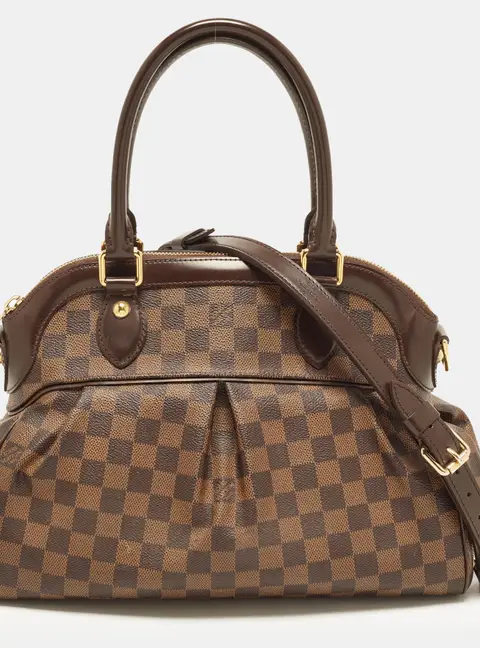 Louis Vuitton Trevi PM Damier Ebene Canvas Bag