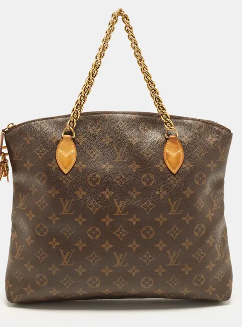 Louis Vuitton Lockit Chain Monogram Canvas Bag