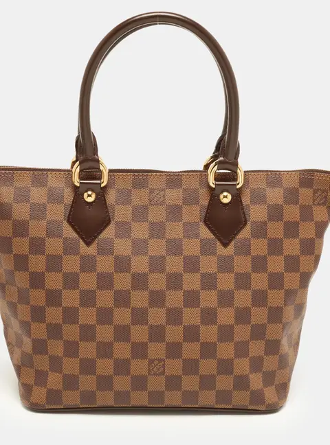 Louis Vuitton Saleya PM Damier Ebene Canvas Bag