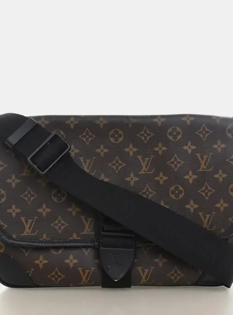 Louis Vuitton Archy GM Brown Monogram Canvas Messenger Bag