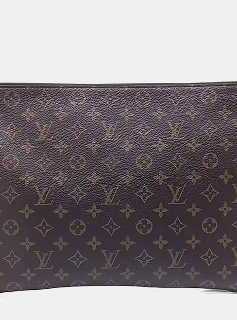 Louis Vuitton Brown PVC Monogram Etui Voyage GM