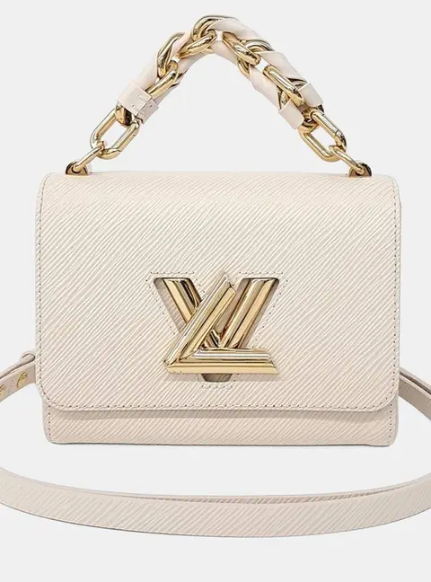 Louis Vuitton Cream Leather Epi Twist PM M22373
