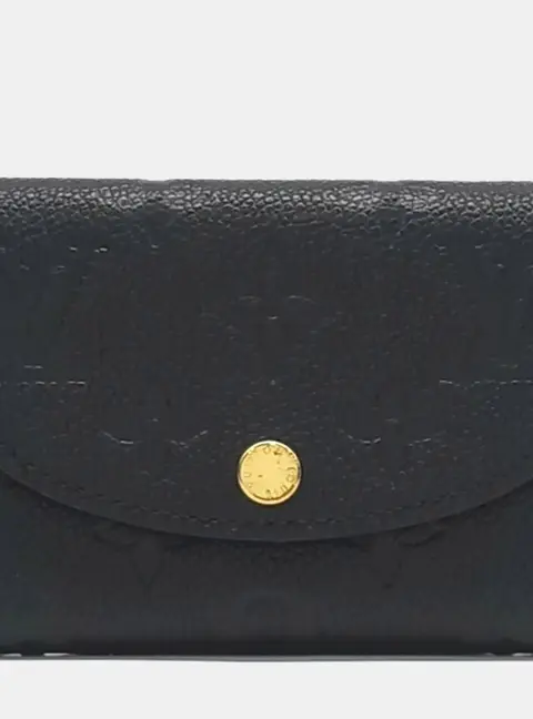 Louis Vuitton Empreinte Rosalie Coinfurth Black Leather Wallet