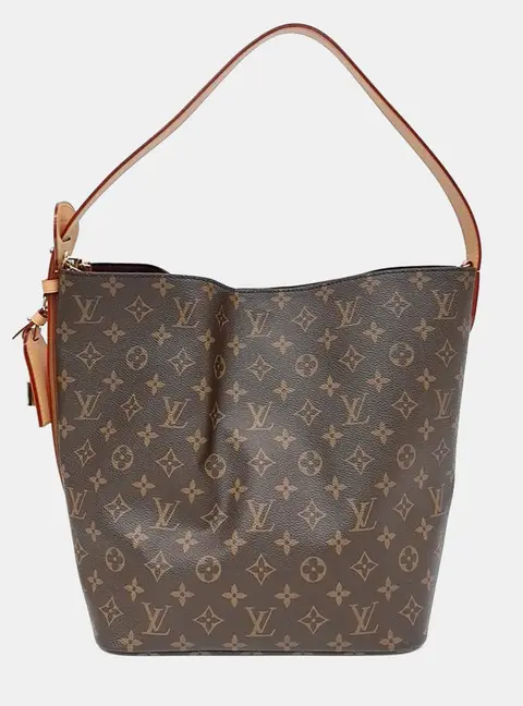 Louis Vuitton Monogram All in Brown Coated Canvas GM