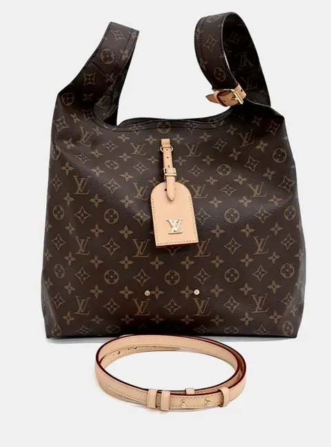 Louis Vuitton Atlantis GM Brown Monogram Canvas Shoulder Bag