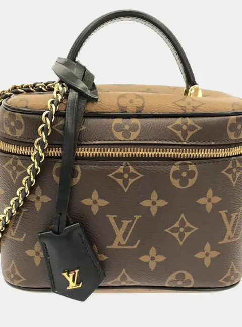 Louis Vuitton Vanity PM Brown Monogram Canvas Crossbody Bag