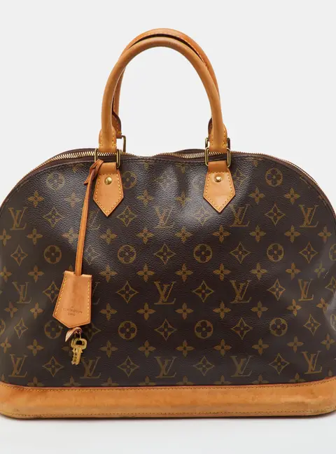 Louis Vuitton Alma GM Monogram Canvas Bag