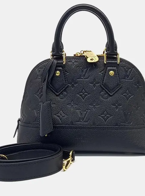 Louis Vuitton Empreinte Neo Alma BB Black Leather