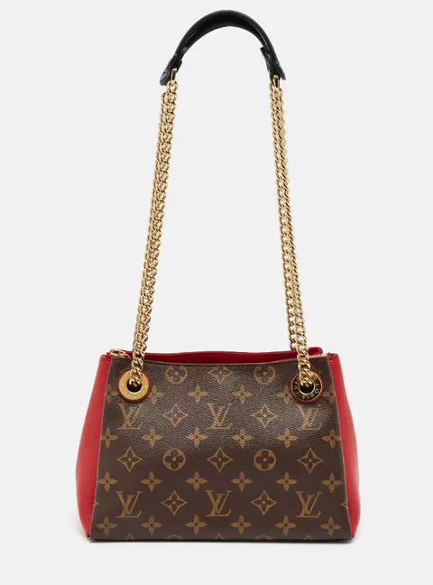 Louis Vuitton Surene BB Cherry Monogram Canvas and Leather Bag