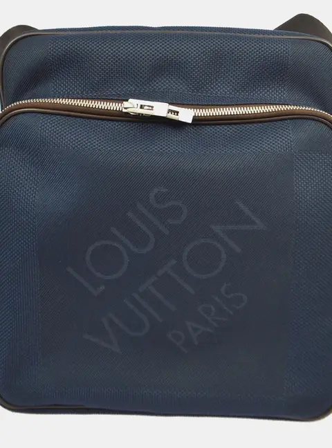 Louis Vuitton Pilot Blue Damier Geant Canvas Messenger Bag