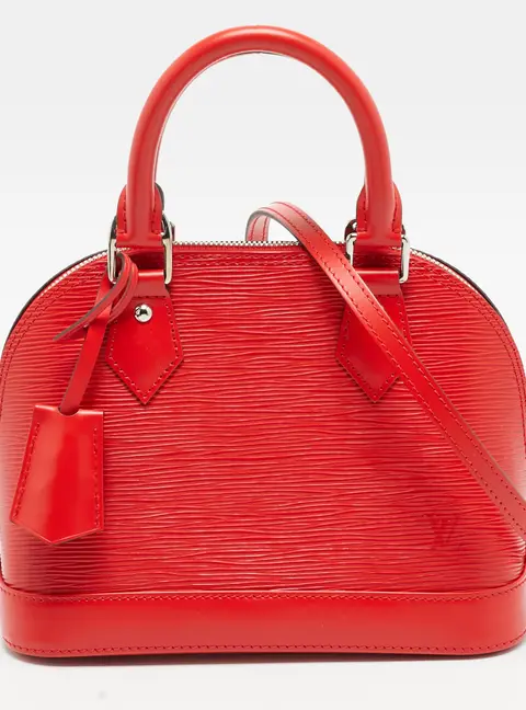 Louis Vuitton Alma BB Coquelicot Epi Leather Bag