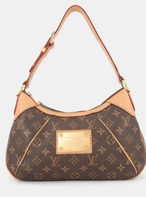 Louis Vuitton Thames PM Brown Monogram Canvas Shoulder Bag