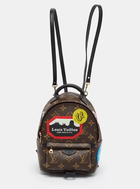 Louis Vuitton Palm Springs World Tour Mini Monogram Canvas Backpack