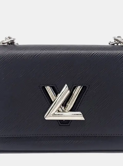 Louis Vuitton Black Epi Leather Epi Twist MM
