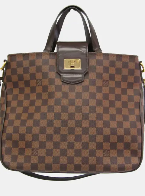 Louis Vuitton Cabas Roseberry Brown Damier Canvas Shoulder Bag