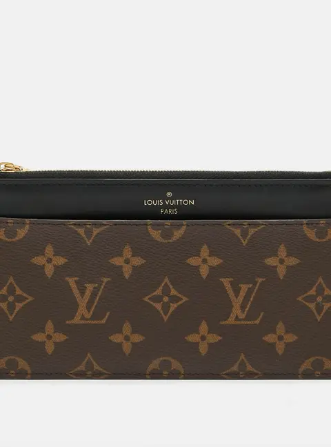 Louis Vuitton Monogram Canvas Slim Purse