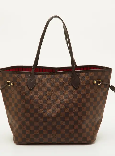 Louis Vuitton Neverfull MM Damier Ebene Canvas Bag