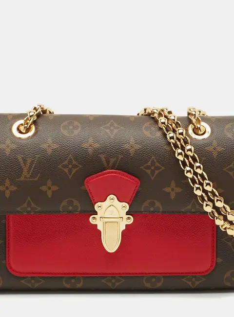 Louis Vuitton Victoire Cerise Monogram Canvas Shoulder Bag