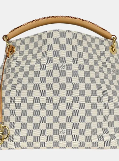 Louis Vuitton Artsy MM Azur Damier Shoulder Bag