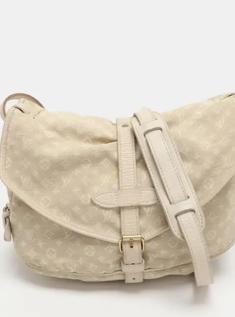 Louis Vuitton Saumur PM Dune Monogram Mini Lin Bag