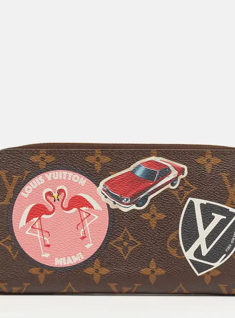 Louis Vuitton World Tour Zippy Monogram Canvas Wallet