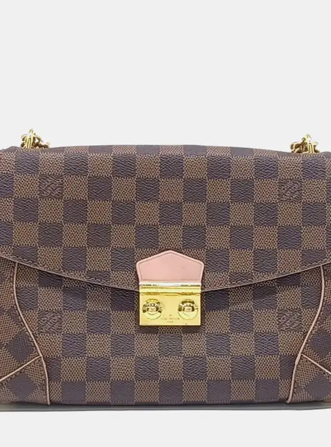 Louis Vuitton Caissa MM Brown Damier Ebene Canvas Shoulder Bag