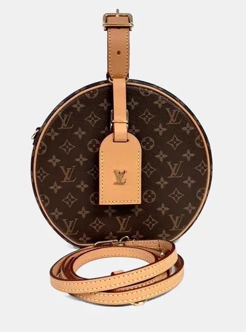 Louis Vuitton Petite Boite Chapeau PM Brown Monogram Canvas Crossbody Bag