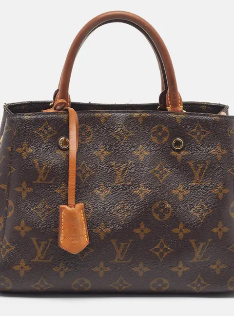 Louis Vuitton Montaigne BB Monogram Canvas and Leather Bag