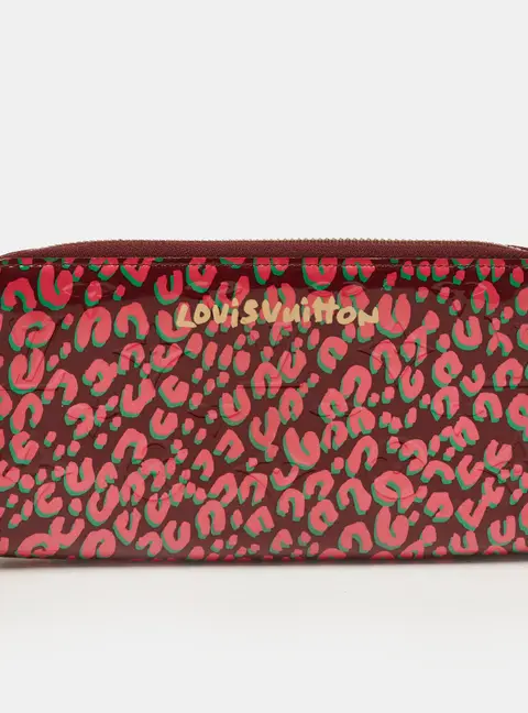 Louis Vuitton Zippy Pink Graffiti Stephen Sprouse Limited Edition Vernis Wallet