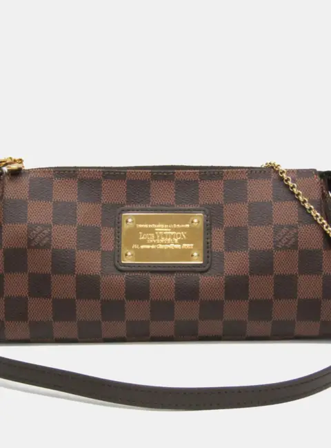 Louis Vuitton Eva Damier Ebene Canvas Shoulder Bag
