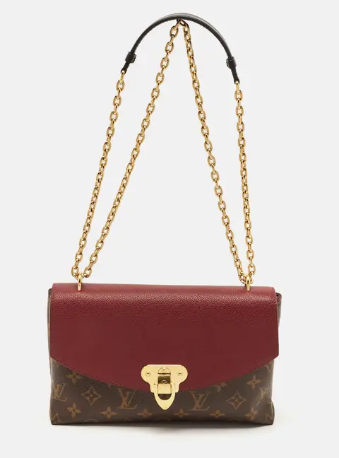 Louis Vuitton Saint Placide Cerise Monogram Canvas and Leather Bag