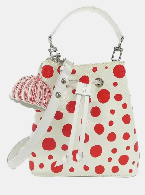 Louis Vuitton x YK Neo No&eacute; BB Red/White Epi Leather Shoulder Bag