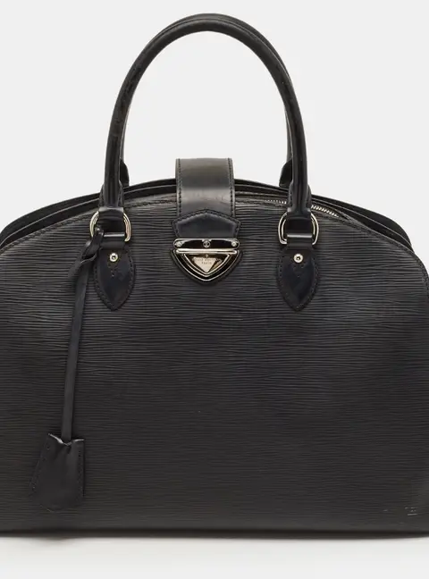 Louis Vuitton Pont Neuf GM Black Epi Leather Bag