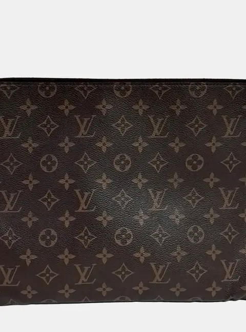 Louis Vuitton Etui Voyage MM Brown Monogram Canvas Pouch Bag