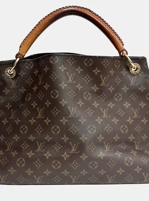 Louis Vuitton Brown PVC Monogram Attache Mm