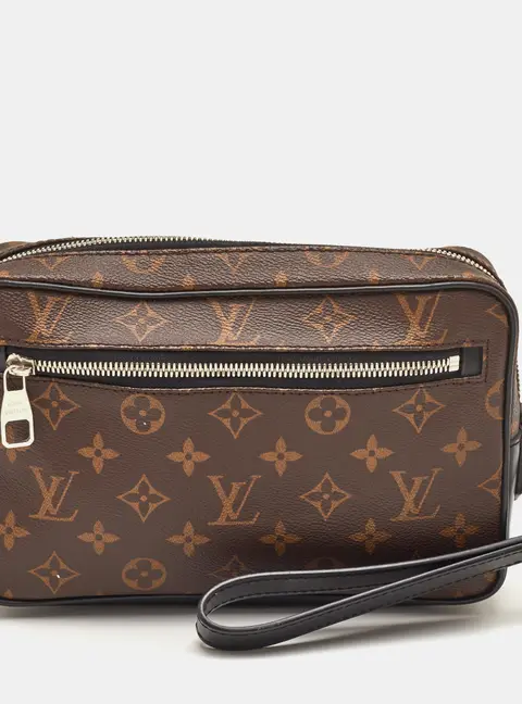 Louis Vuitton Kasai LV Monogram Canvas Clutch