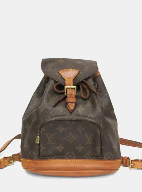 Louis Vuitton Mini Monsuri PM Monogram Canvas Backpack Bag