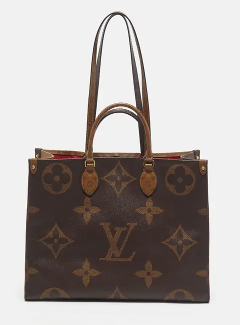 Louis Vuitton OnTheGo GM Monogram Reverse Canvas Bag