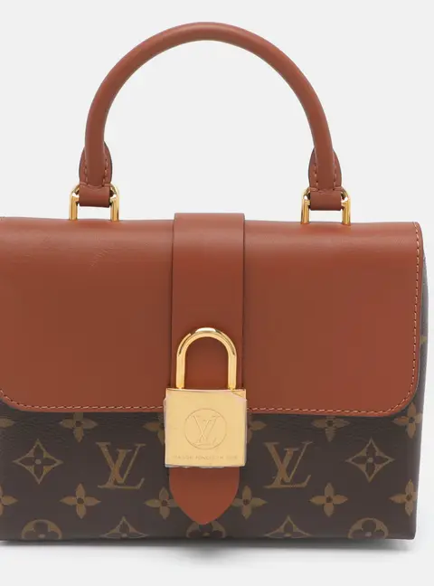 Louis Vuitton Locky BB  Caramel Monogram Canvas Bag