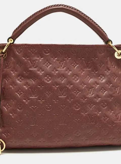 Louis Vuitton Artsy MM Flamme Empreinte Leather Bag