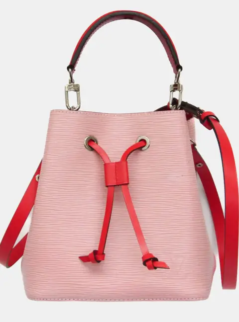 Louis Vuitton Epi Neo Noe BB Shoulder Bag Rose Ballerine