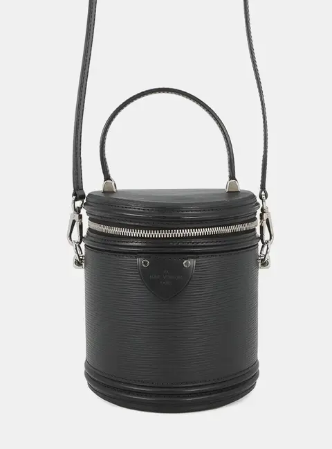 Louis Vuitton Cannes Mini Black Epi Leather Crossbody Bag