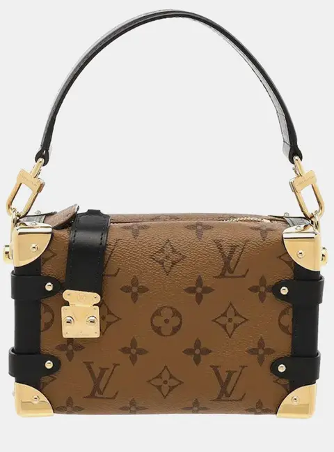 Louis Vuitton Side Trunk PM Monogram Reverse Canvas Shoulder Bag
