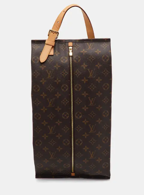 Louis Vuitton Monogram Canvas Shoe Pouch