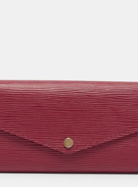 Louis Vuitton Sarah Fuchsia Epi Leather Wallet